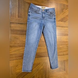 Democracy Ab Technology Skinny Ankle Jeans Size 6 Stretch Light Wash